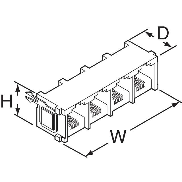 TM2RE-2424(50) Hirose Electric Co Ltd  Connecteurs modulaires